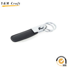 Hochwertiges Metall Leder Schlüsselanhänger mit Promotion Logo